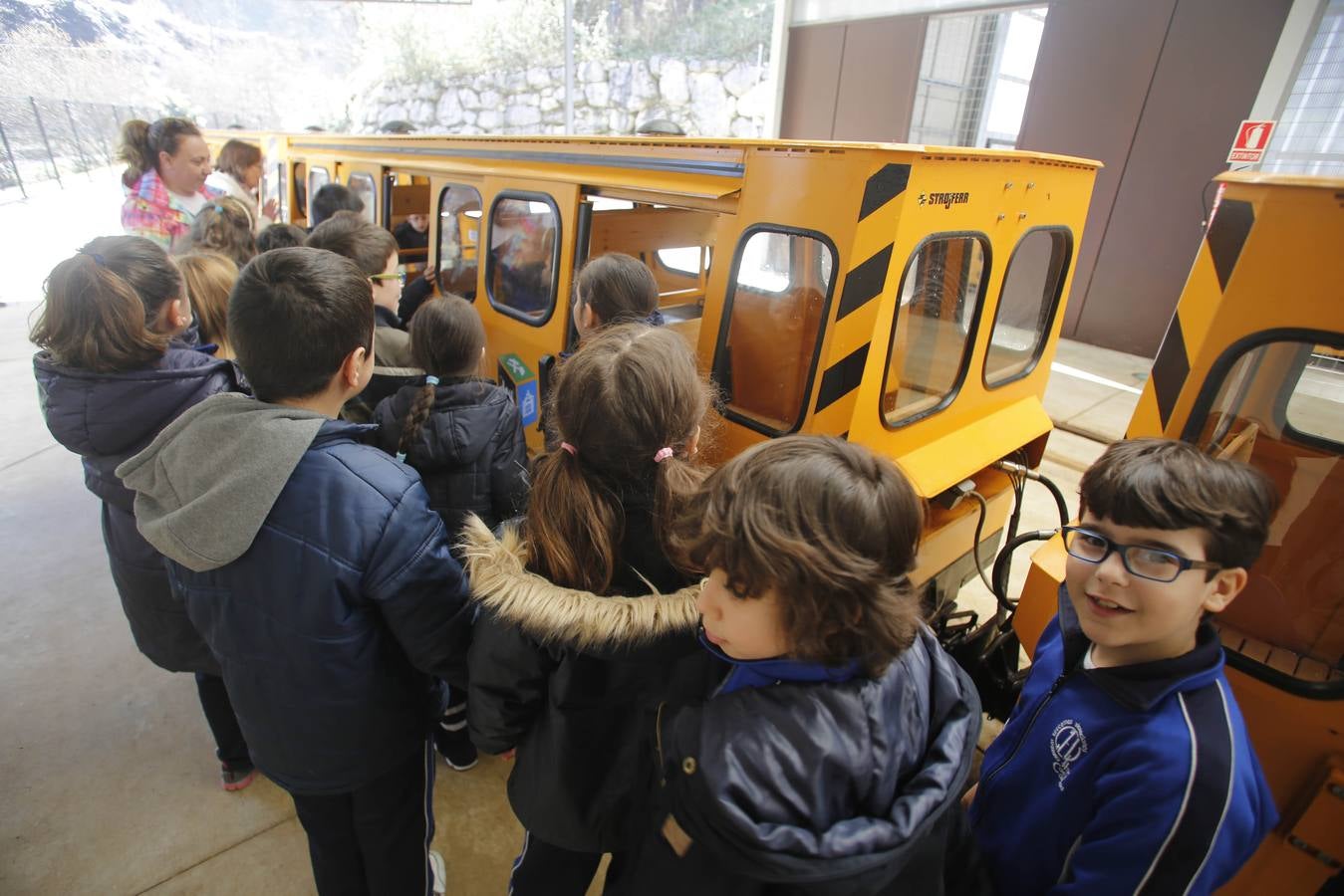 Los niños toman el Ecomuseo de Samuño