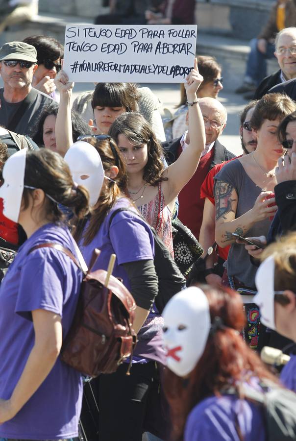 Manifestación del Día de la Mujer en Gijón