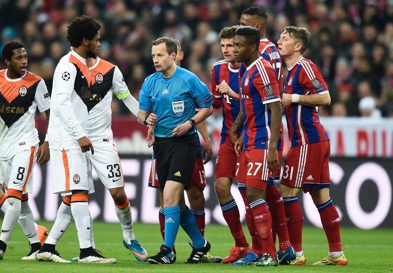 El Bayern golea al Shakhtar