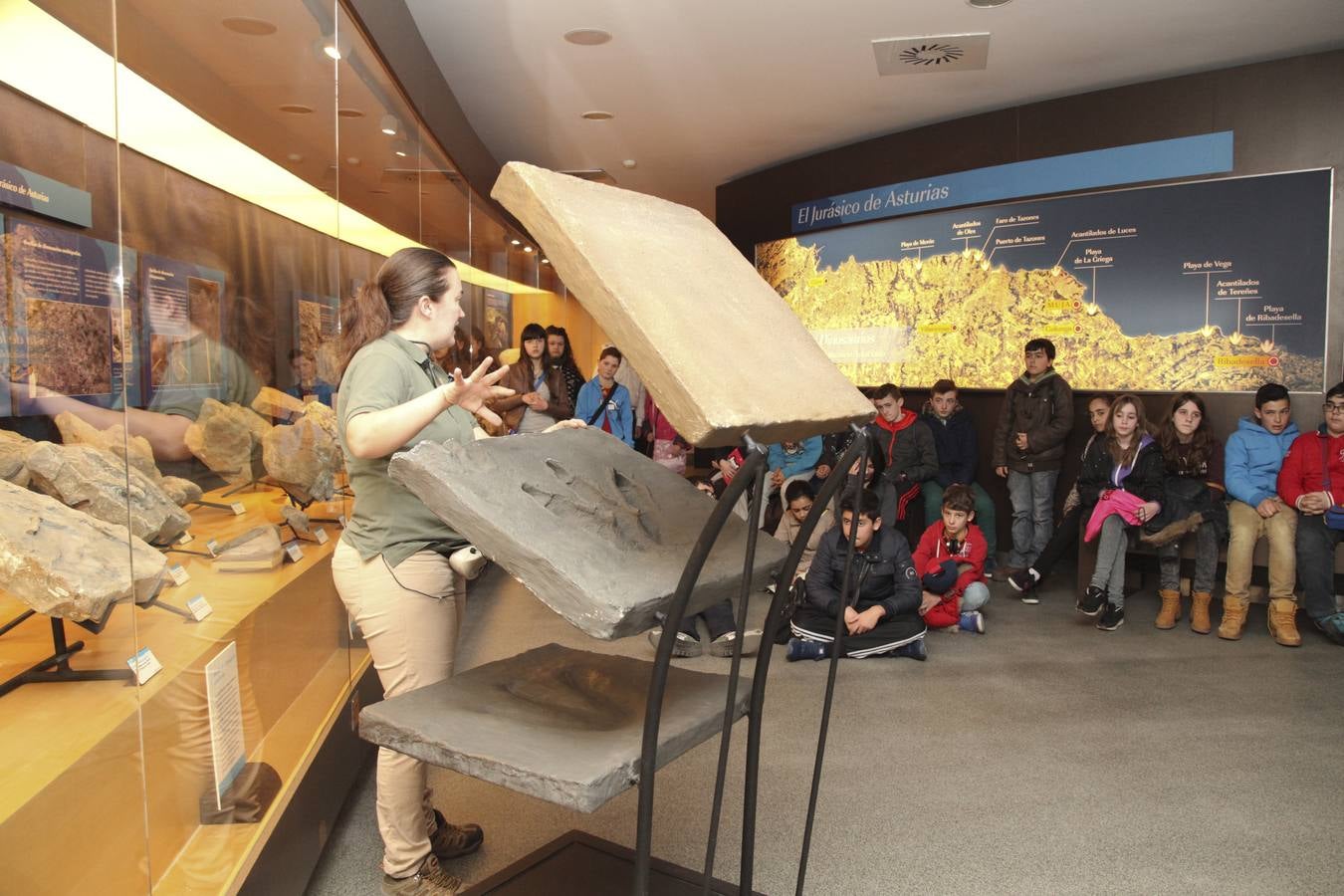 Jornada escolar en el MUJA