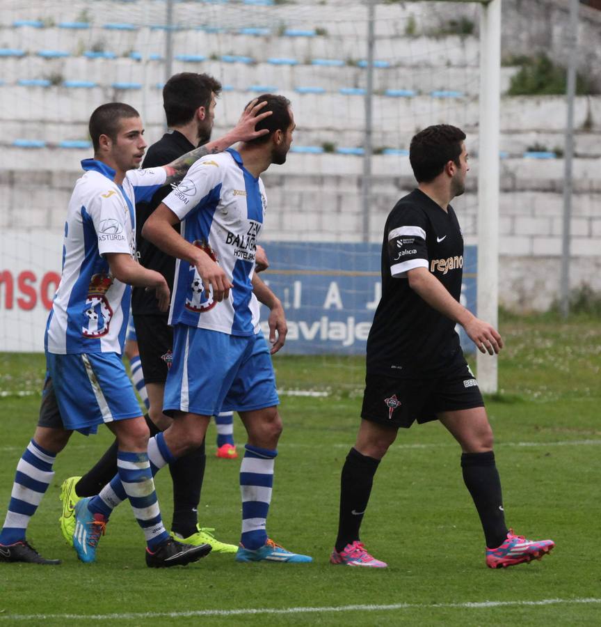 El Real Avilés cae en casa ante el Racing de Ferrol