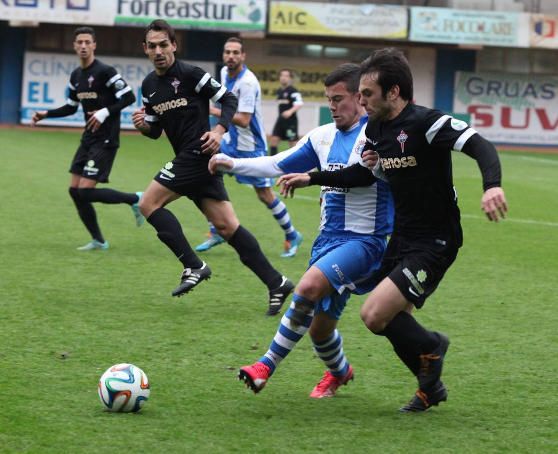 El Real Avilés cae en casa ante el Racing de Ferrol