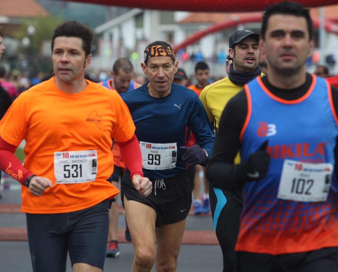 Multitudinaria carrera del Grupo