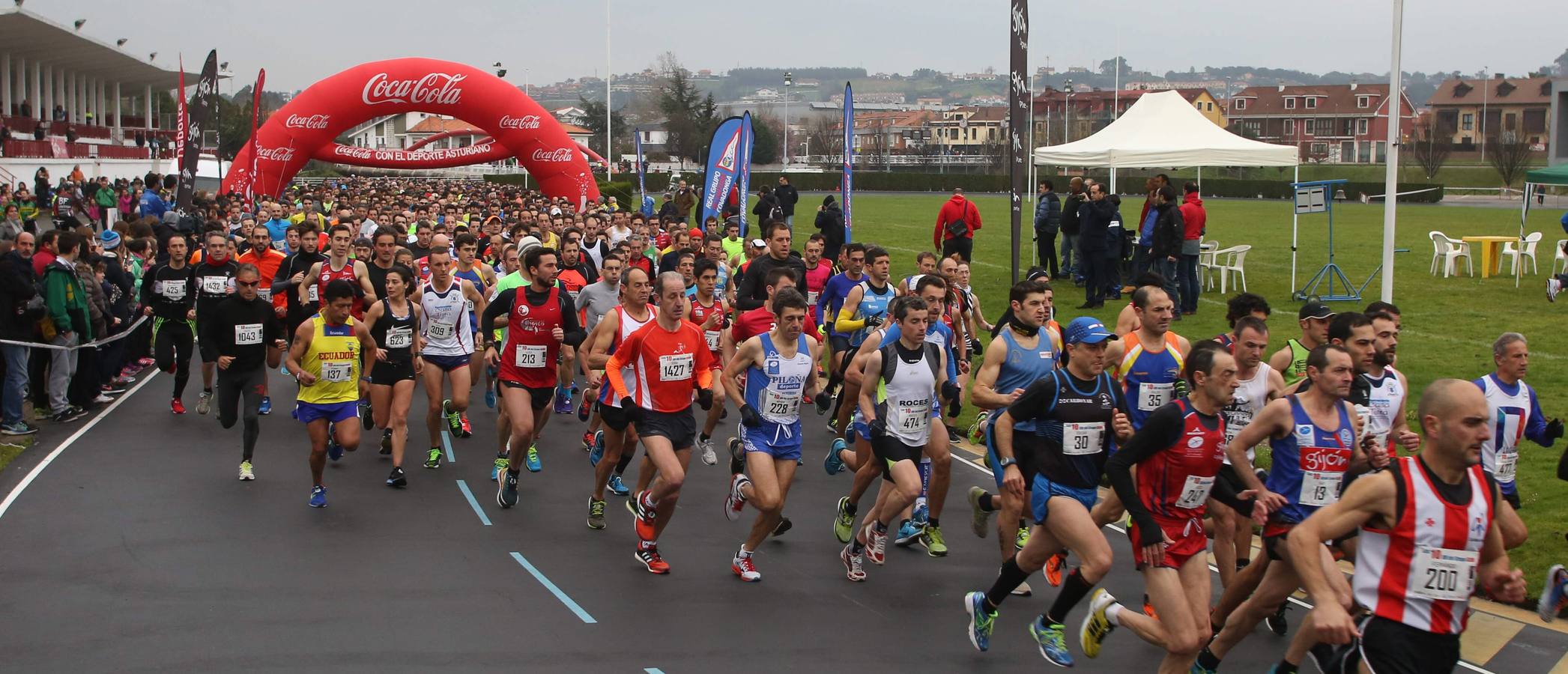 Multitudinaria carrera del Grupo