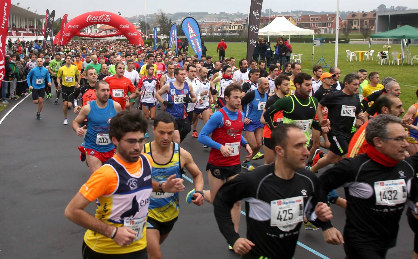 Multitudinaria carrera del Grupo