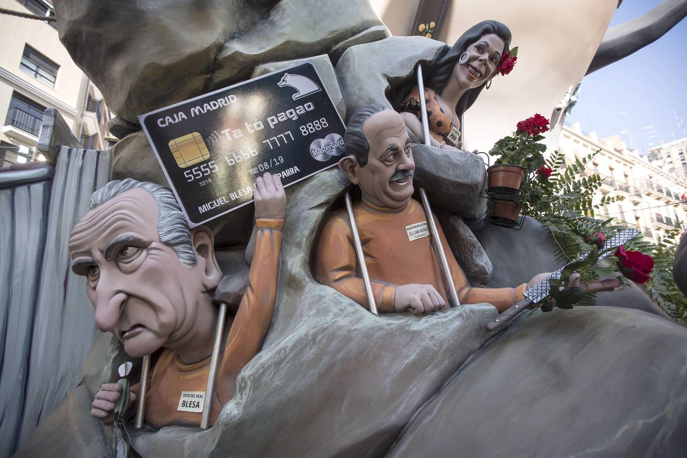 Los ninots de los políticos