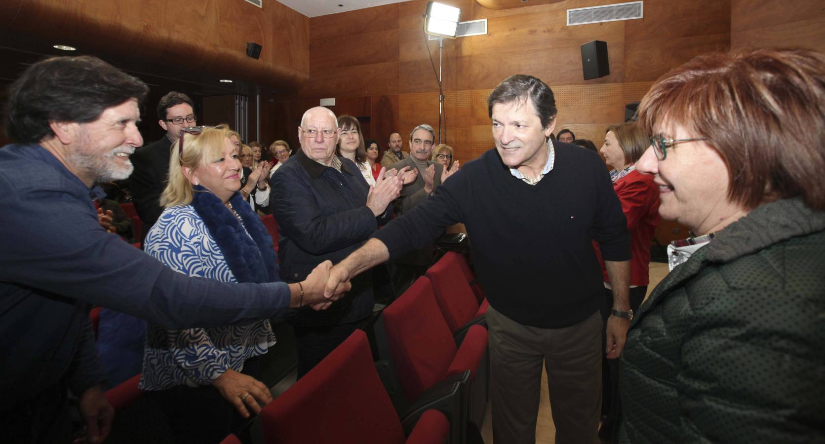 Acto de presentación de la candidatura municipal del PSOE de Avilés