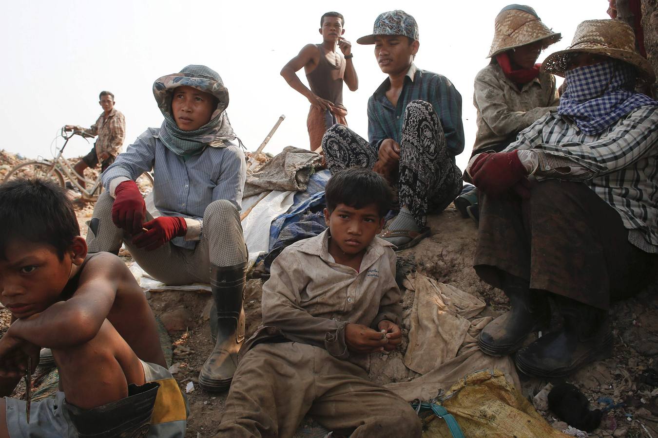 Viviendo en la basura