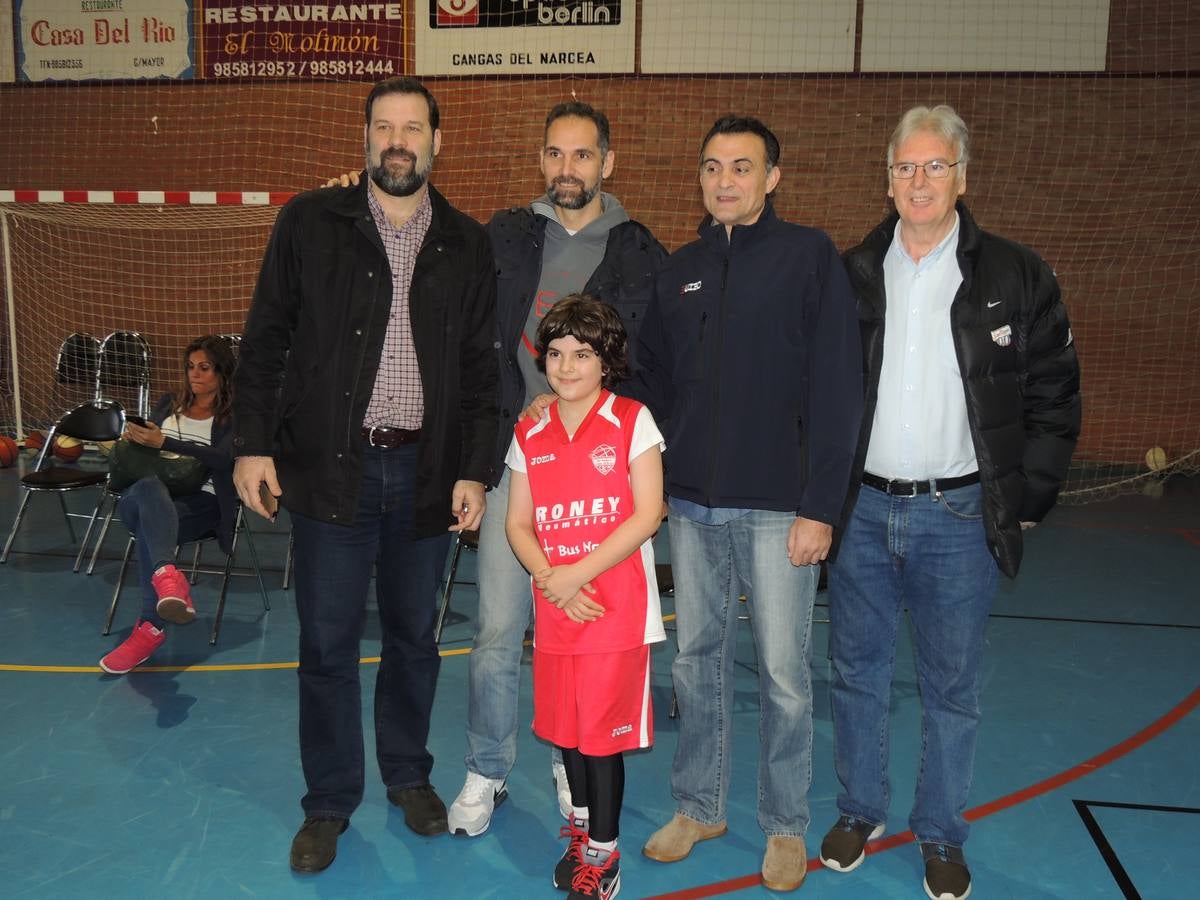 Baloncesto solidario en Cangas