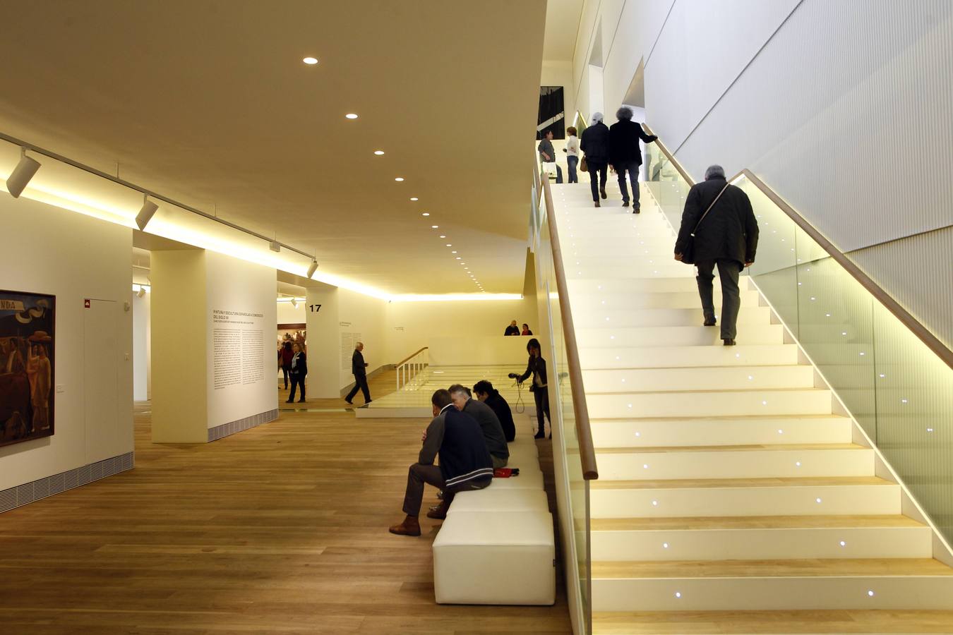 La ampliación del Bellas Artes recibe las primeras visitas