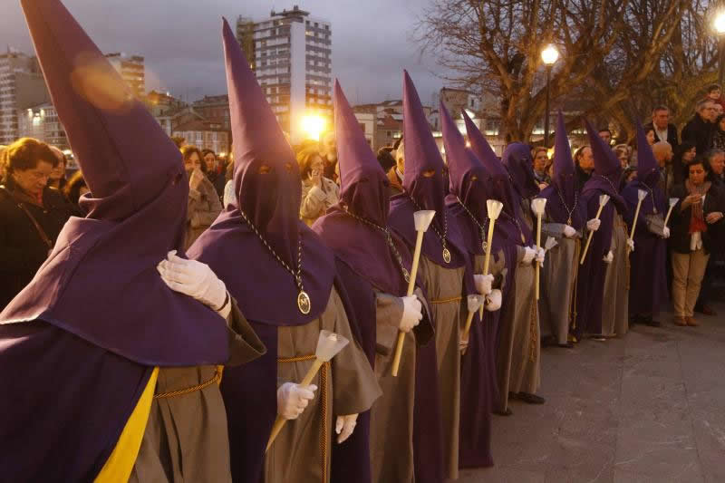 Procesión del Silencio en Gijón