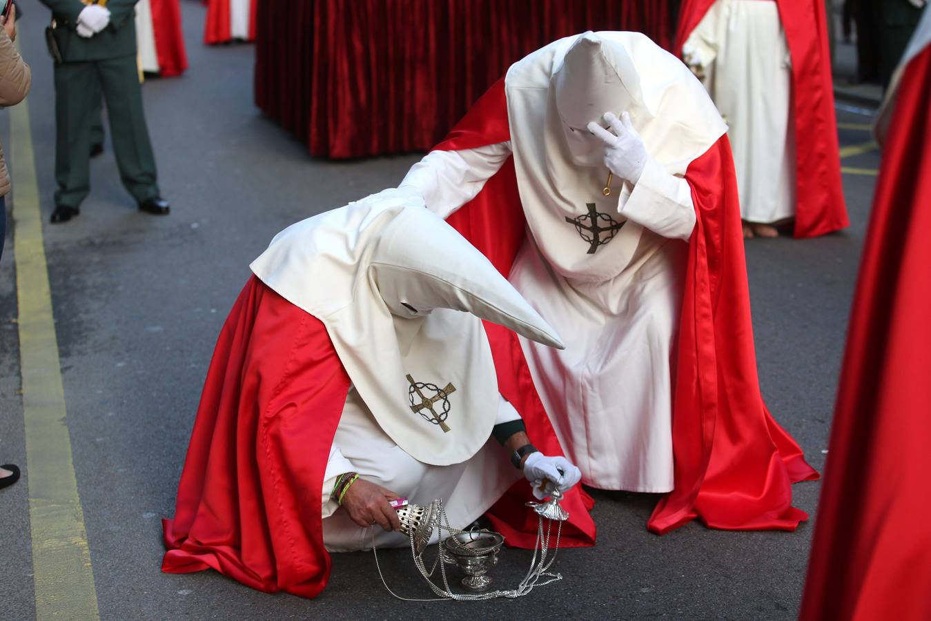 Procesión de El Cautivo, en Oviedo