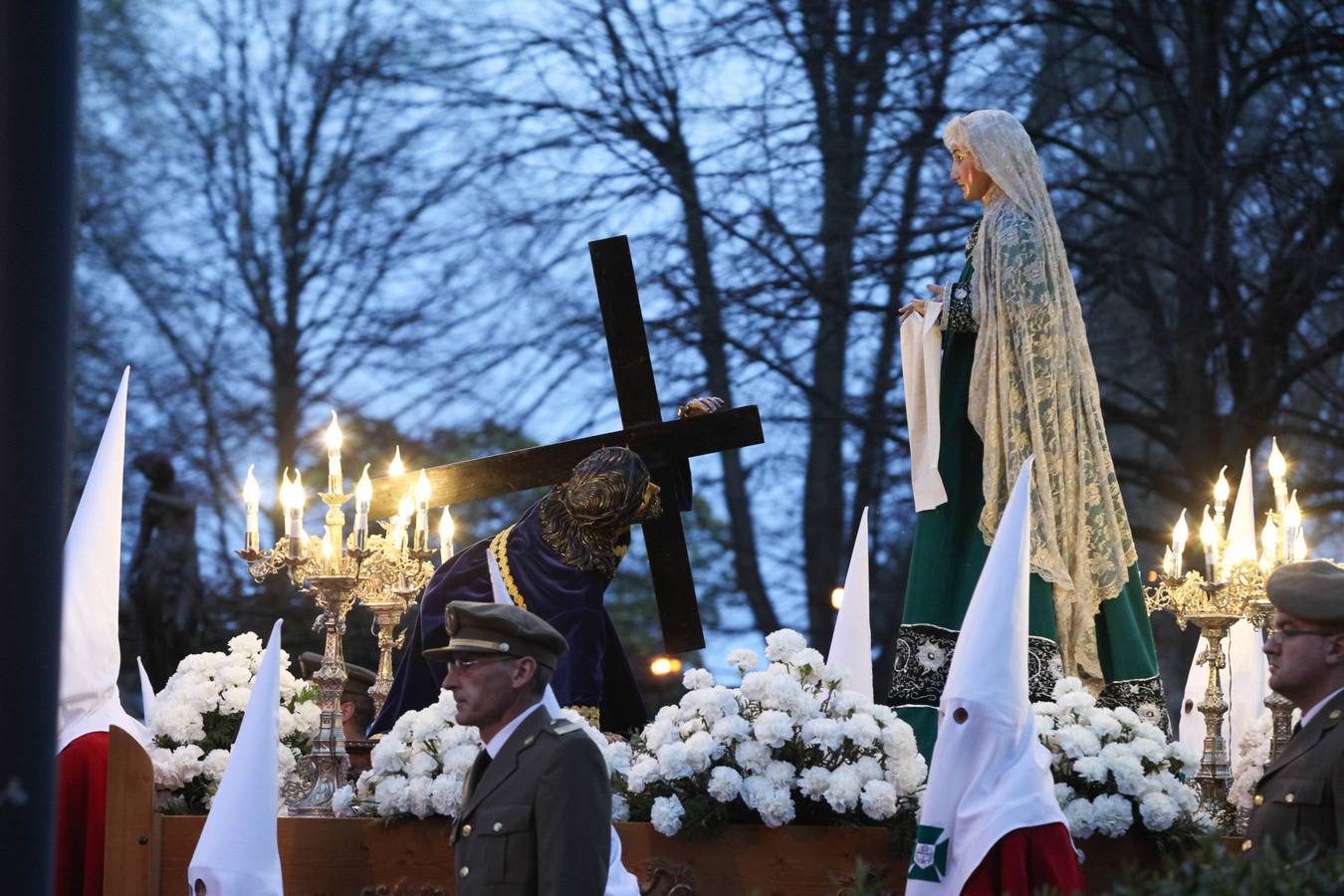 Procesión del Silencio, en Avilés