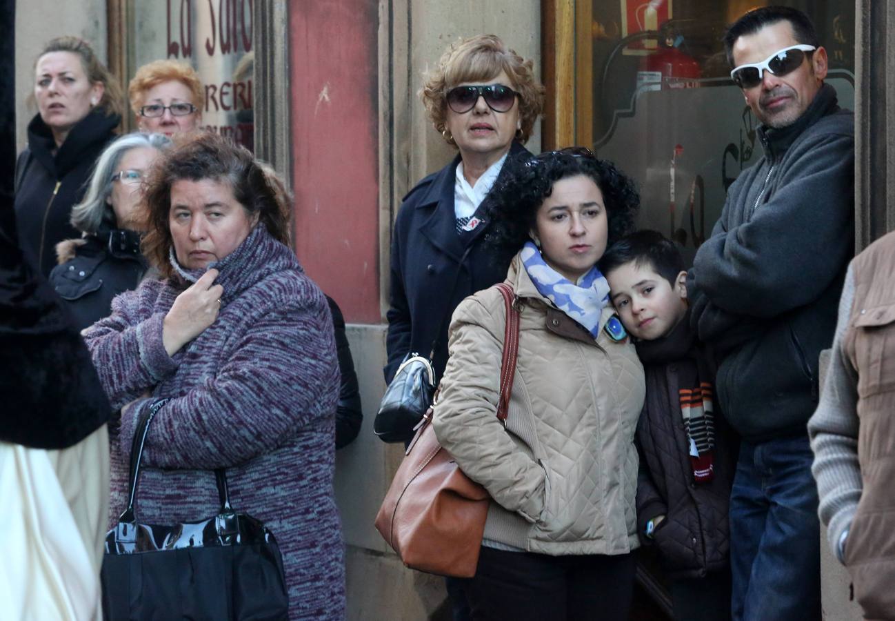 Procesión del Vía Crucis, en Gijón