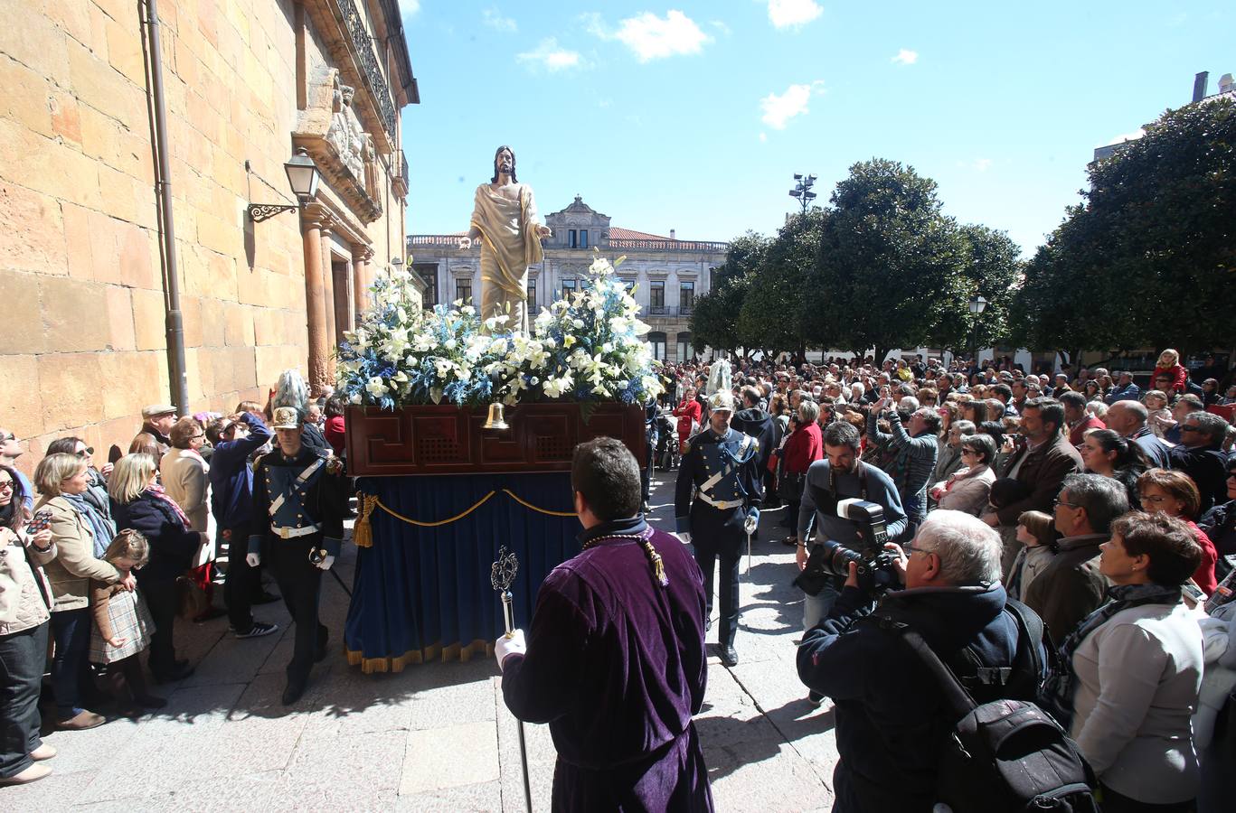 Procesión de la Resurrección en Oviedo