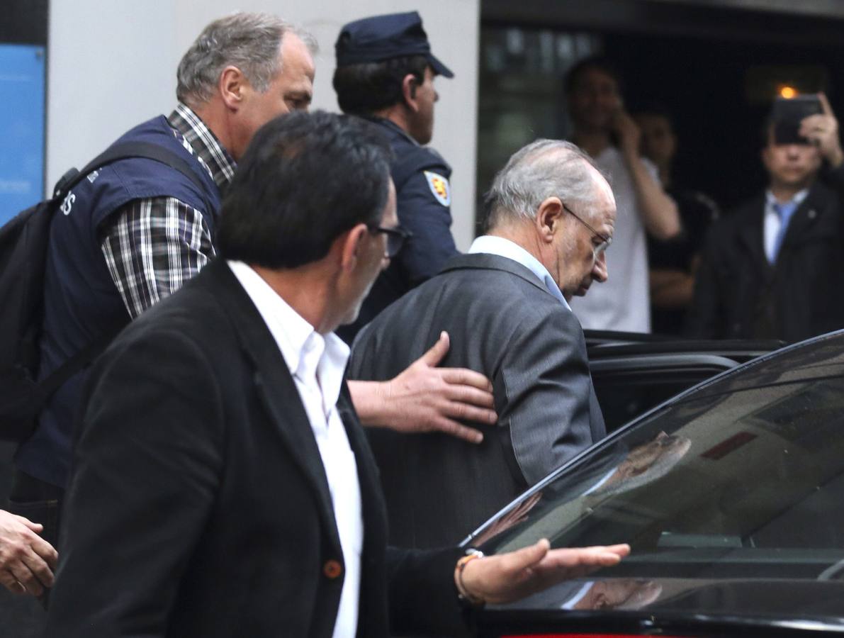 Así fue la detención del exvicepresidente del Gobierno Rodrigo Rato