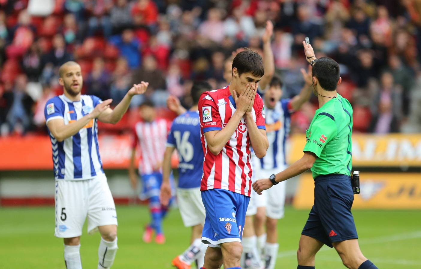 Las mejores imágenes del Sporting 1 - 0 Alavés