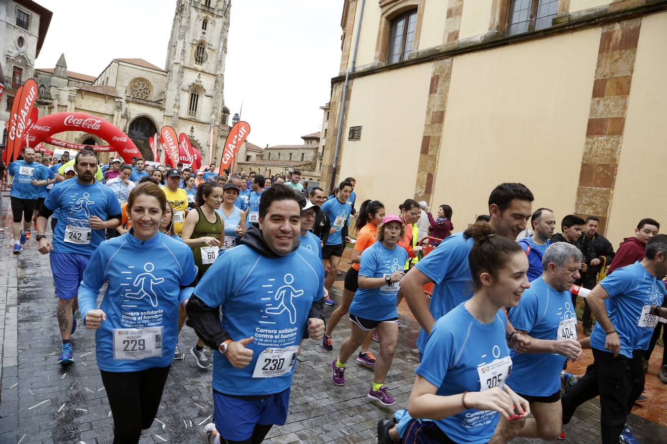 Carrera solidaria contra el hambre en Oviedo