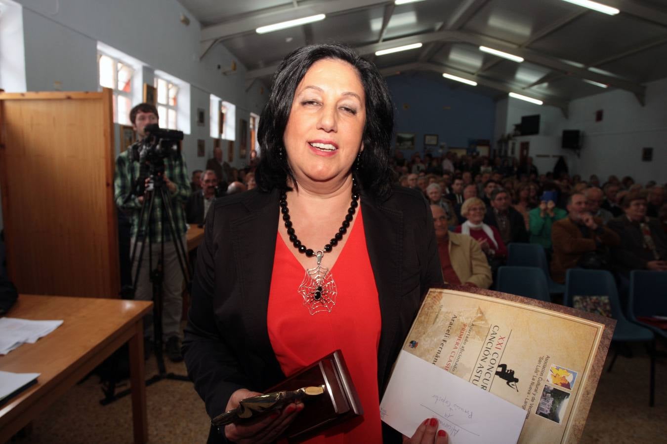 Araceli Fernández Díaz. Ganadora en la categoría 'Aficionados Femenino'.