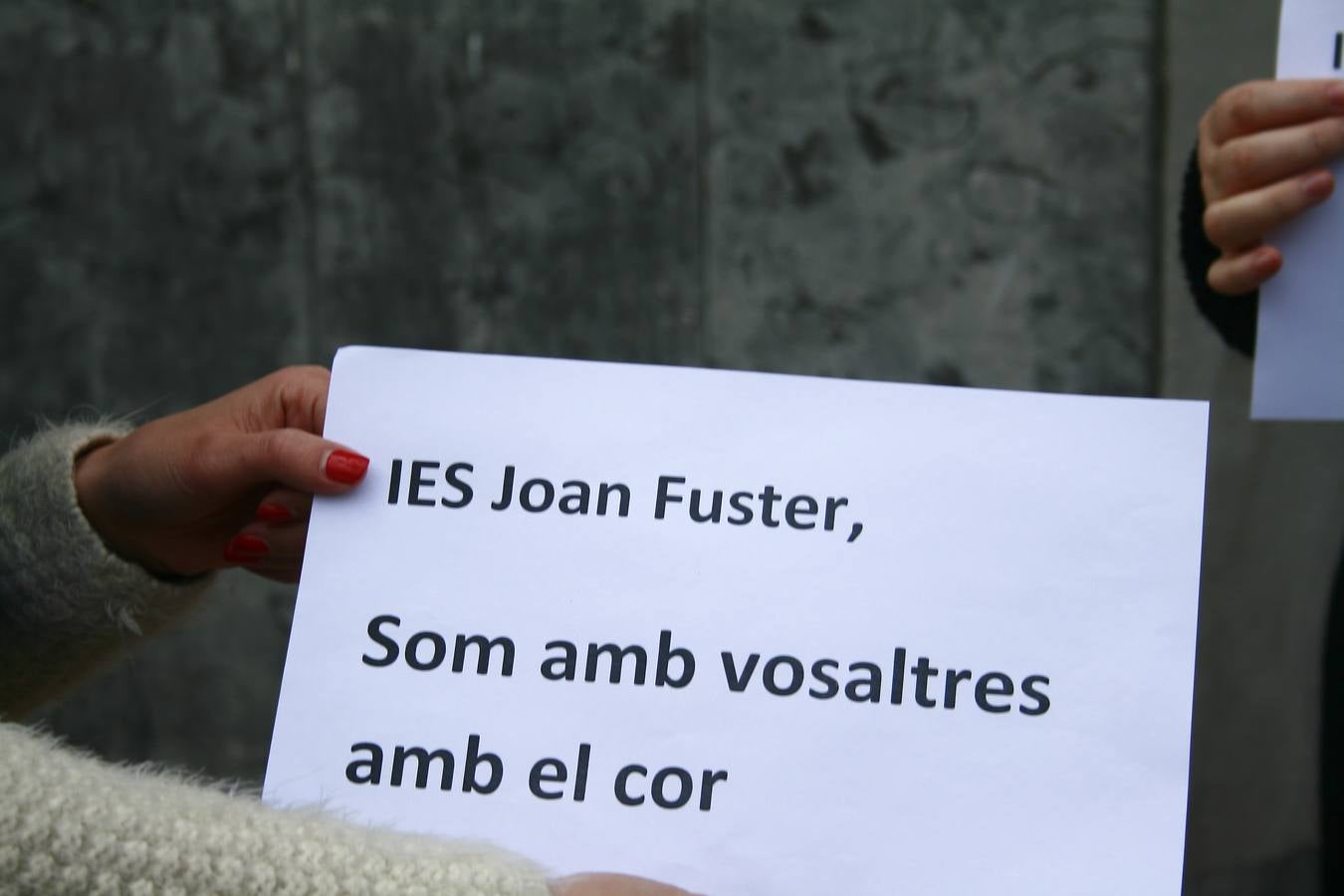 La comunidad educativa asturiana, con el instituto Joan Fuster