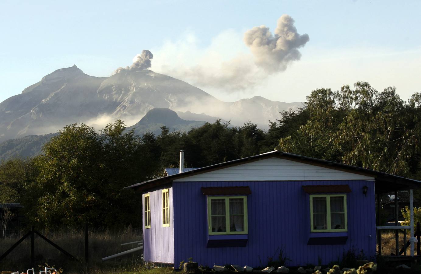 Erupción del volcán Calbuco