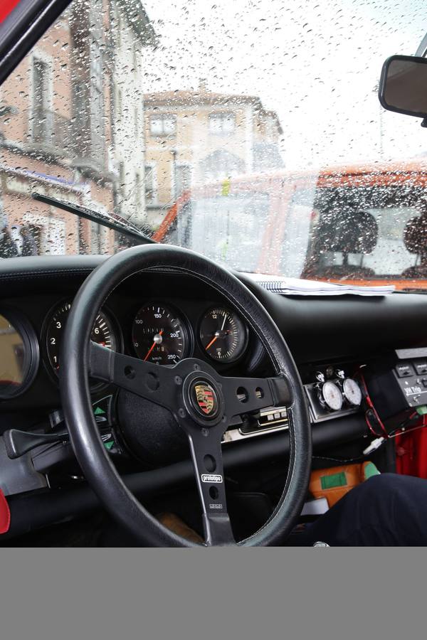 Concentración de coches clásicos en el Oriente asturiano