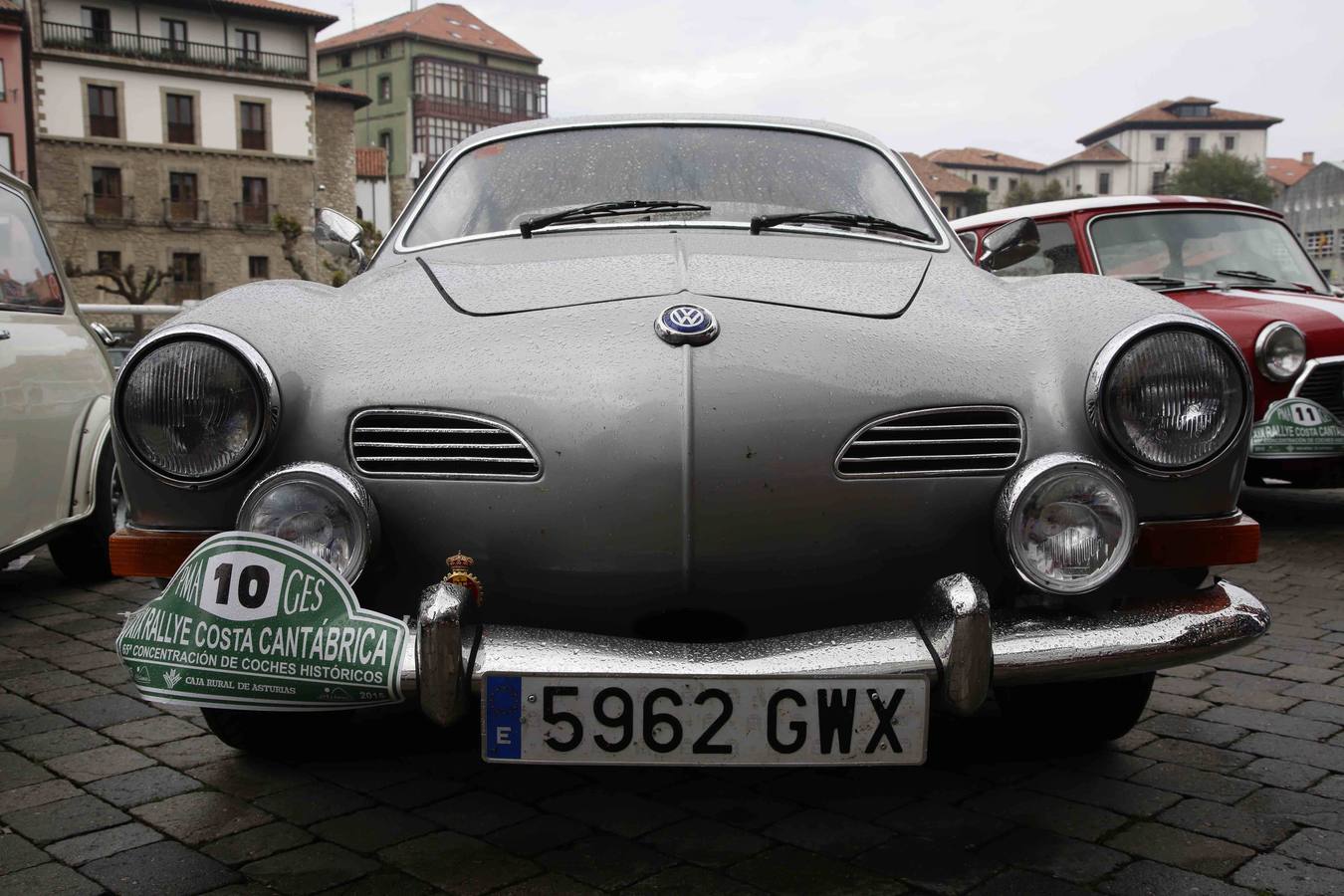 Concentración de coches clásicos en el Oriente asturiano