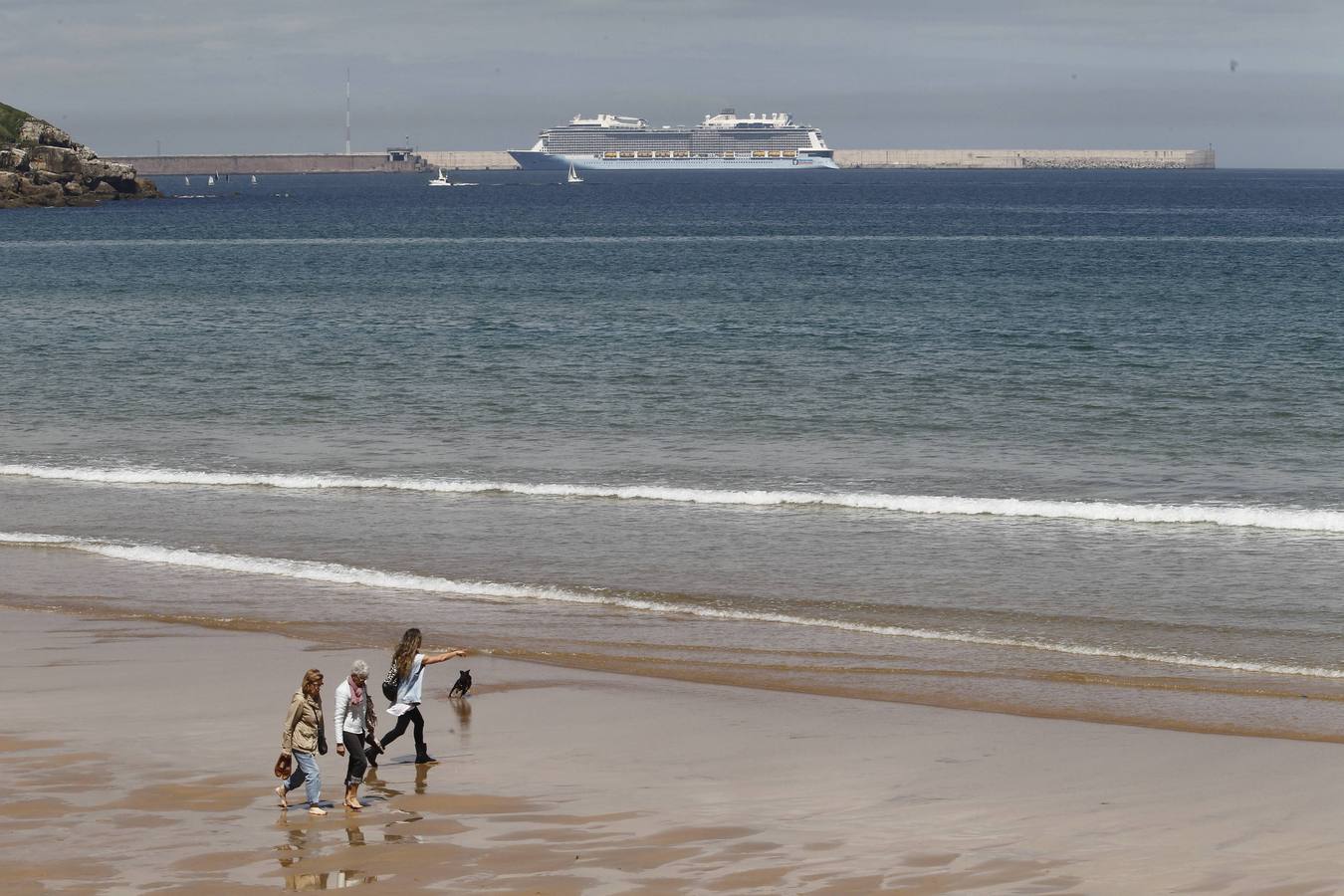 El Anthem of the Seas llega a Gijón