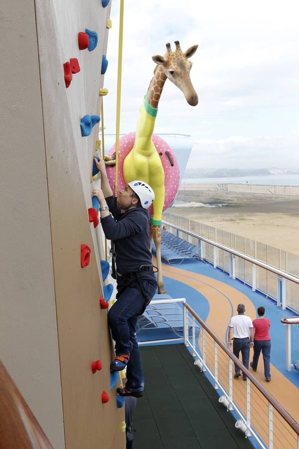 El Anthem of the Seas llega a Gijón