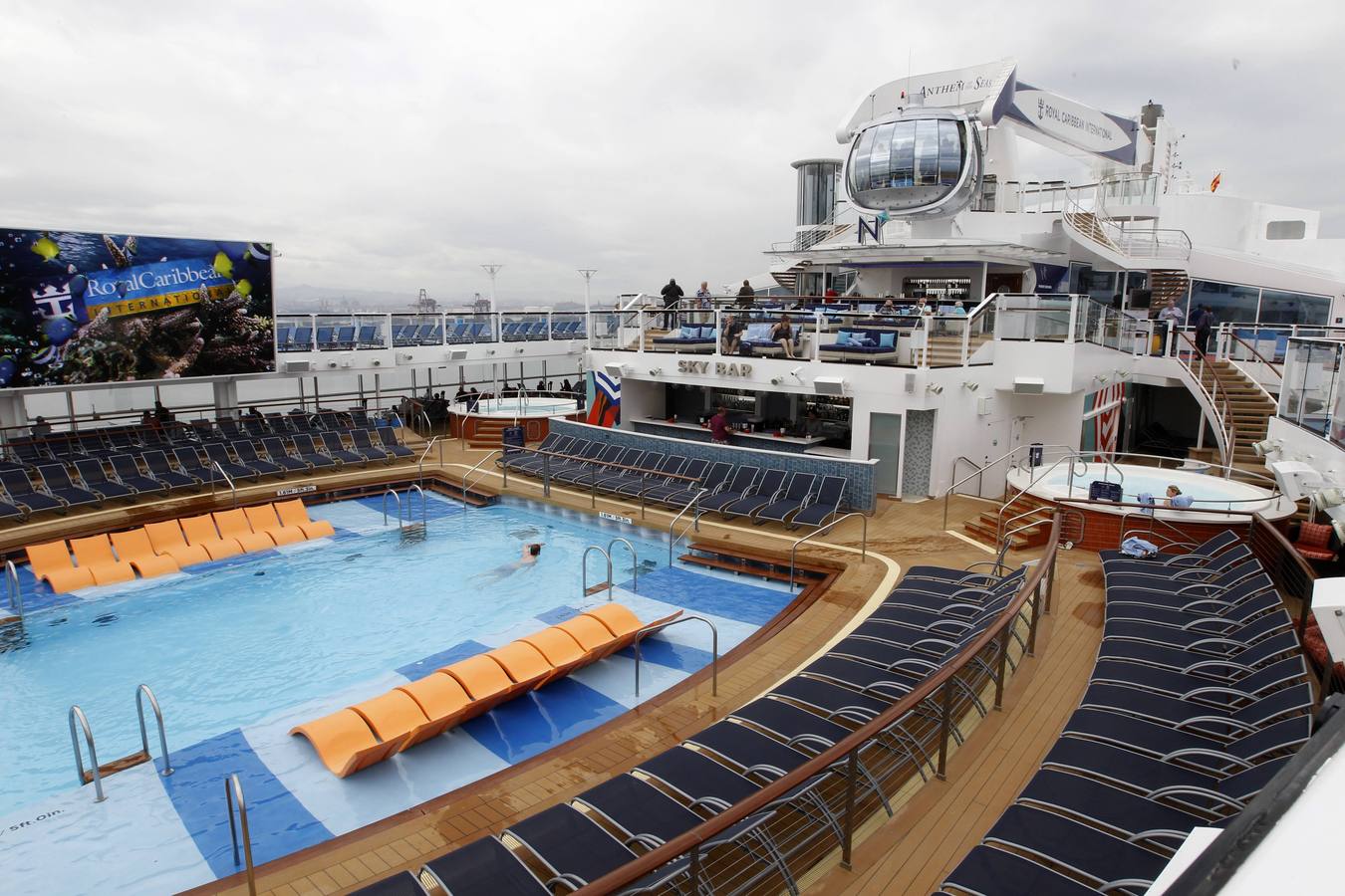 El Anthem of the Seas llega a Gijón