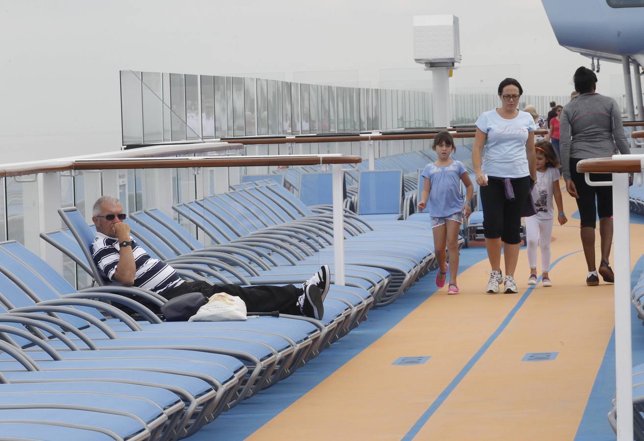 El Anthem of the Seas llega a Gijón