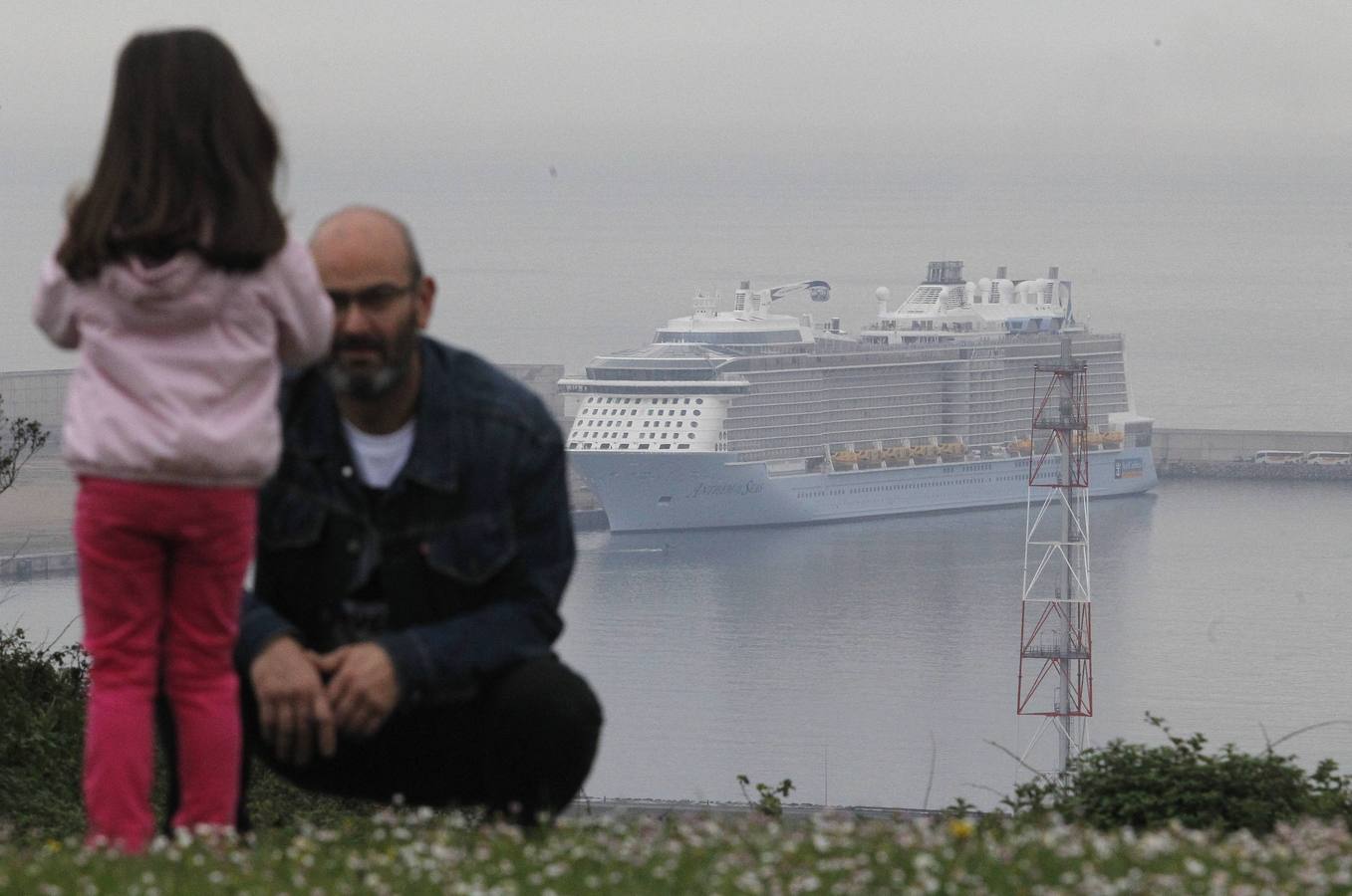 El Anthem of the Seas llega a Gijón