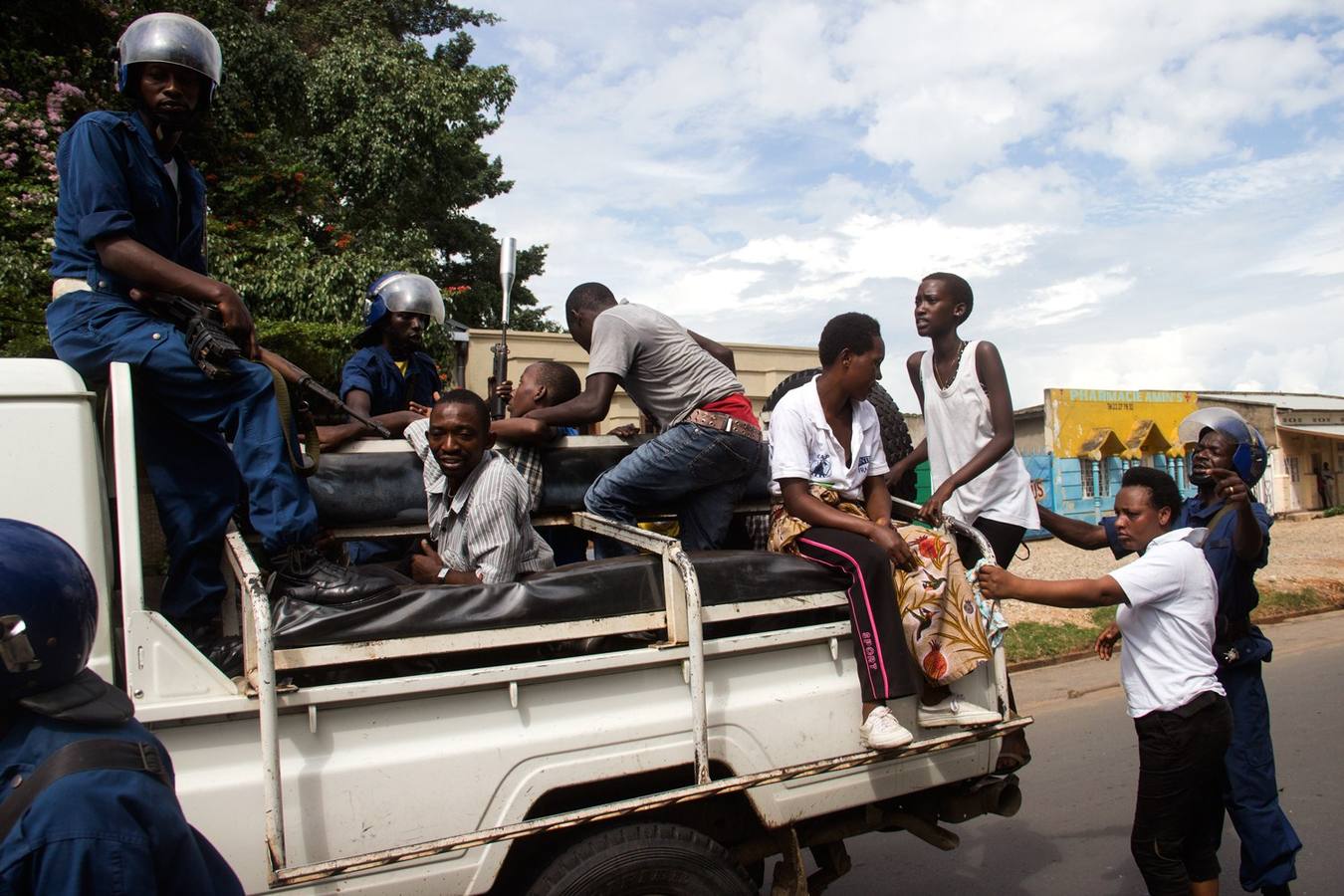 Violentas protestas en Burundi