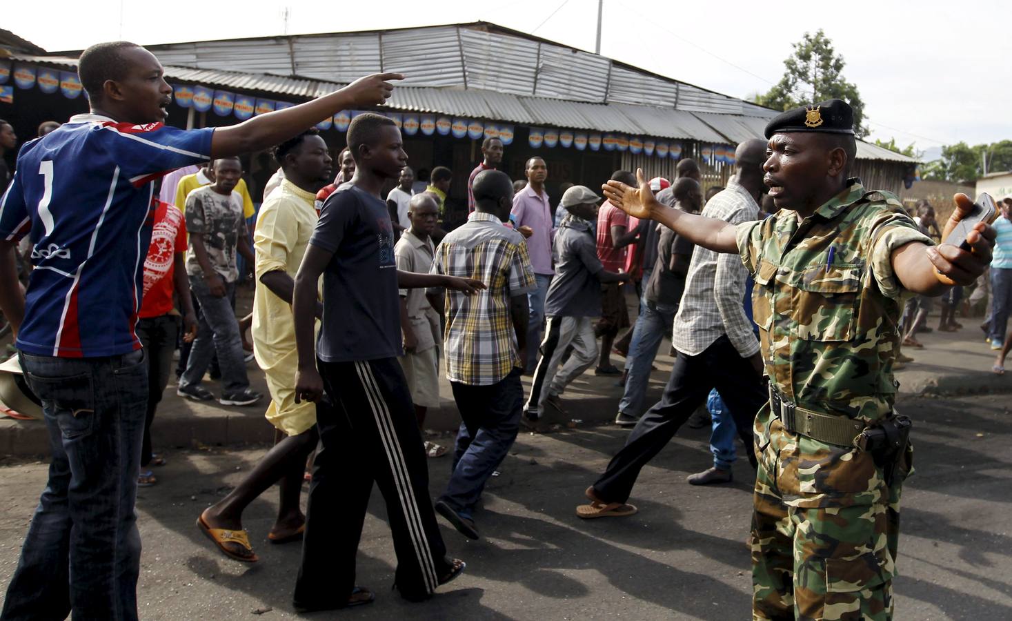 Violentas protestas en Burundi