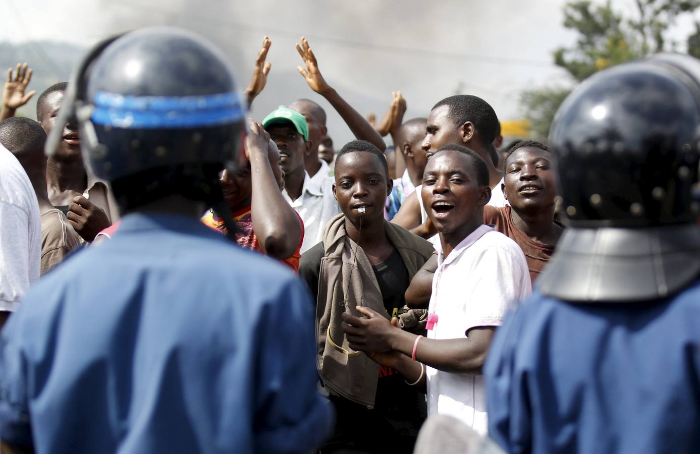 Violentas protestas en Burundi