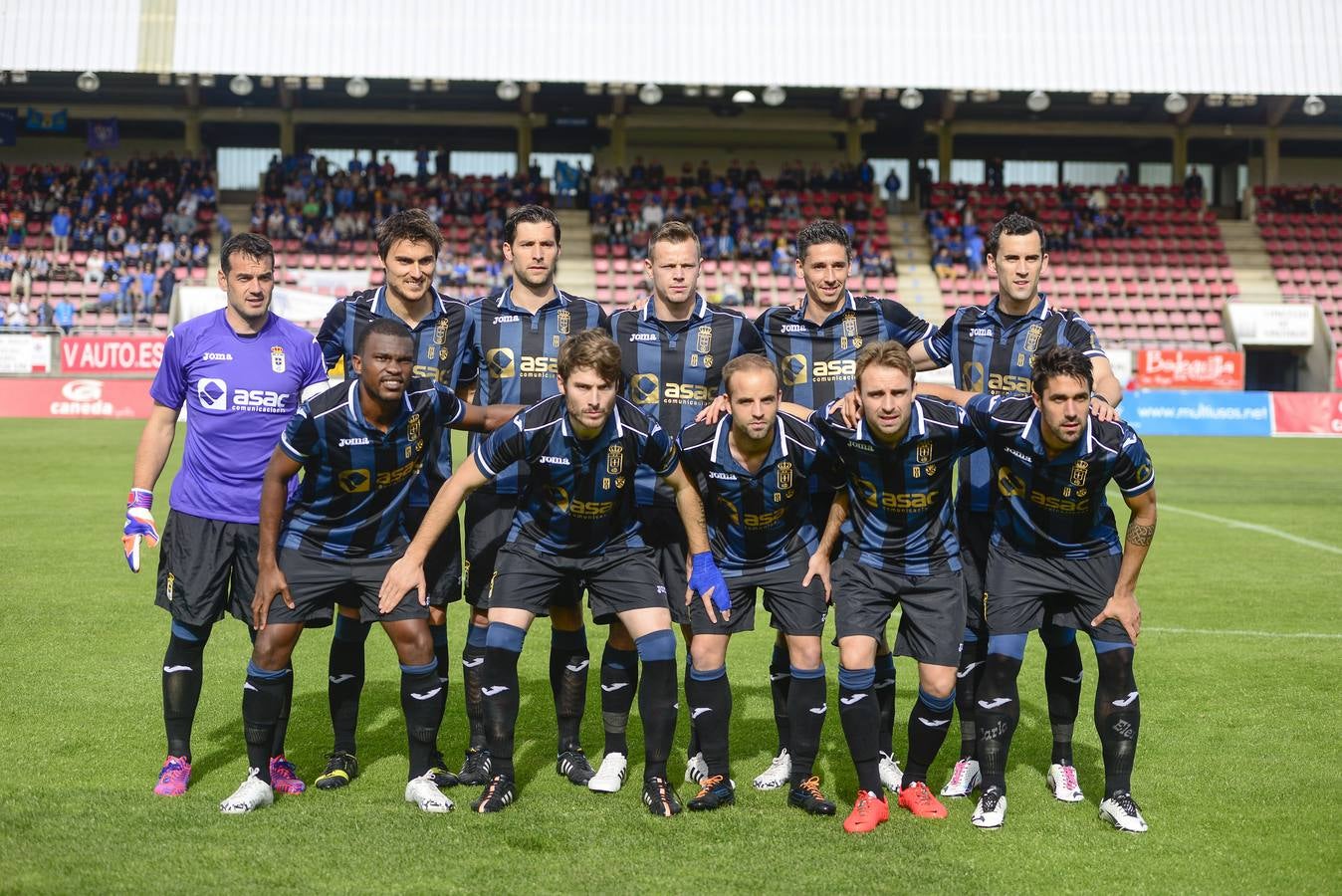 Las mejores imágenes del Compostela 1 - 1 Real Oviedo