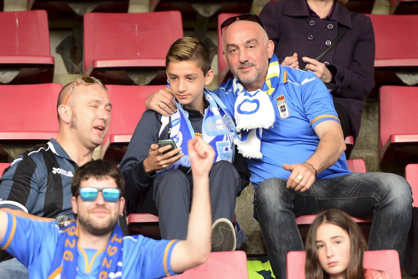 Las mejores imágenes del Compostela 1 - 1 Real Oviedo