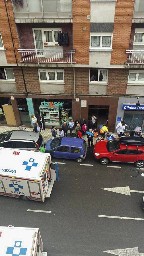 Tres fallecidos en un atropello en El Llano, Gijón