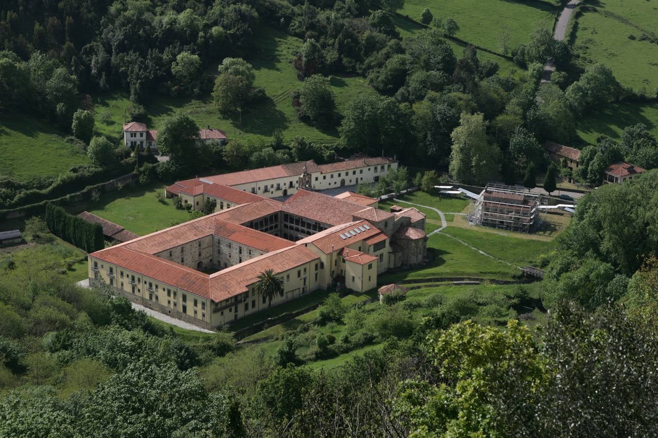 Monasterio de Valdedios, en Villaviciosa.