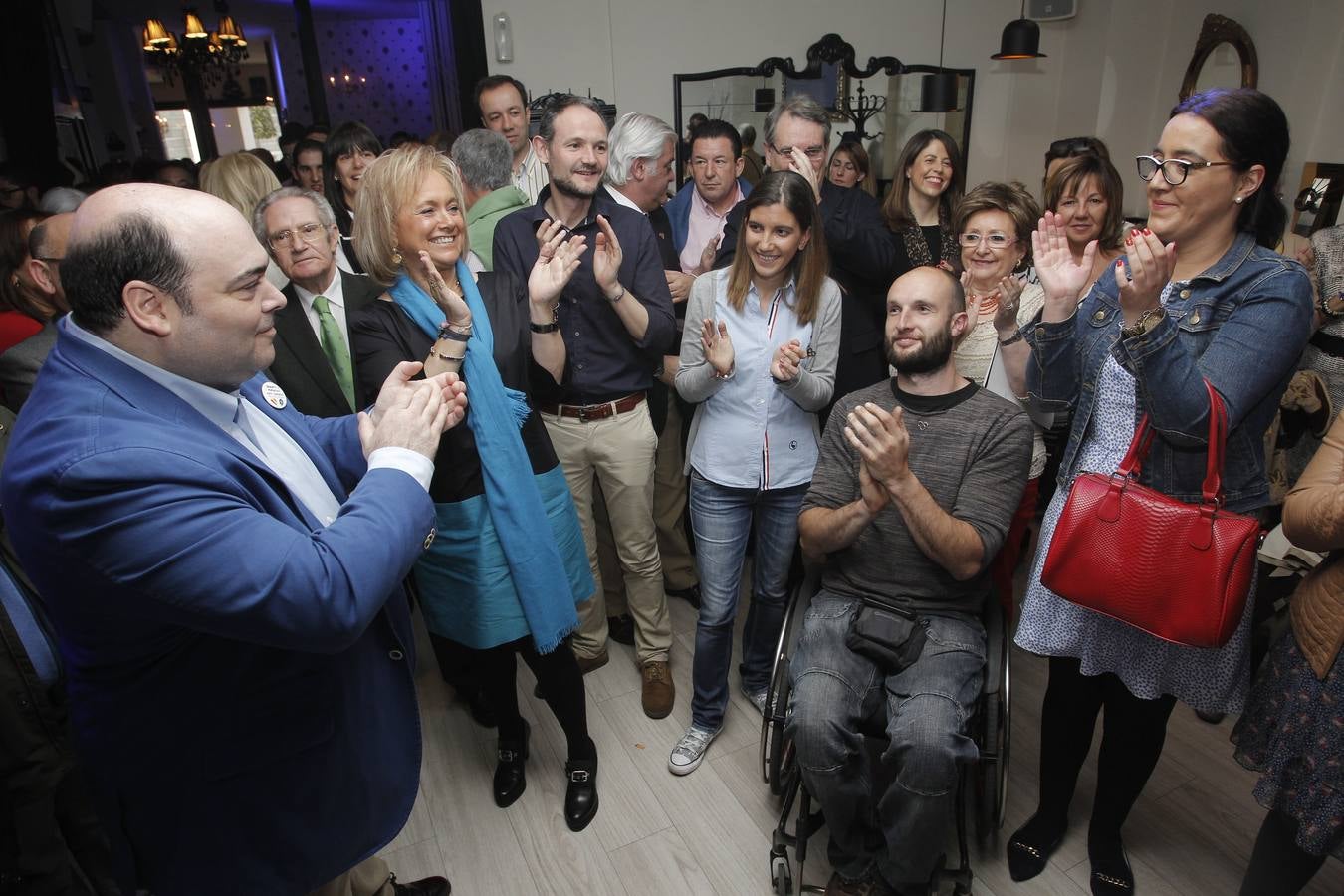 Mercedes Fernández y Caunedo lanzaron juntos su campaña.