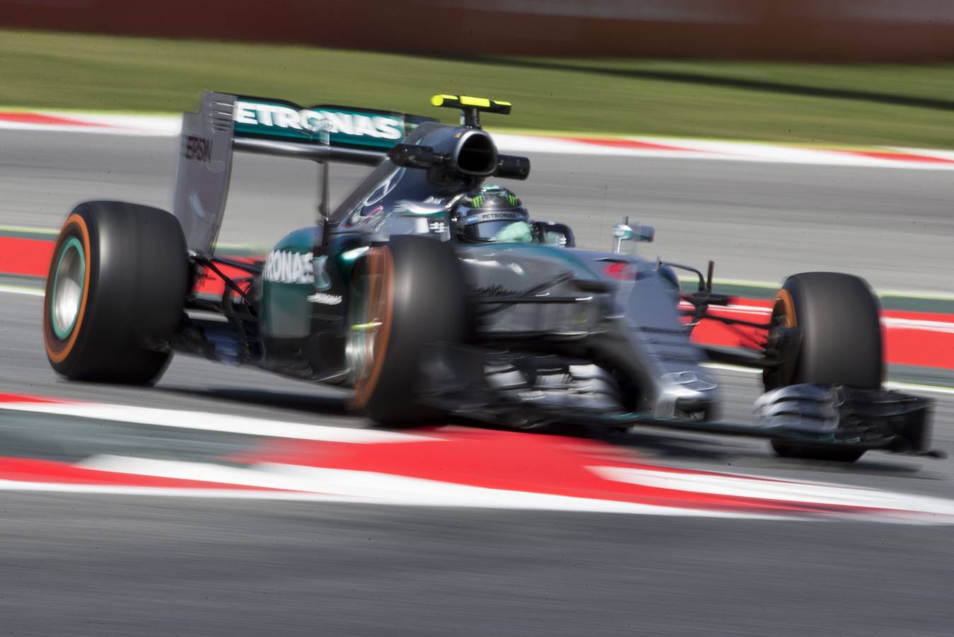 Las mejores imágenes de los entrenamientos libres de Fórmula-1 del Gran Premio de España