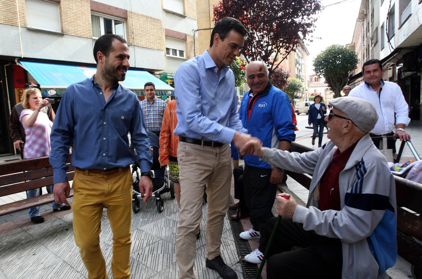 Pedro Sánchez da su respaldo a los candidatos asturianos