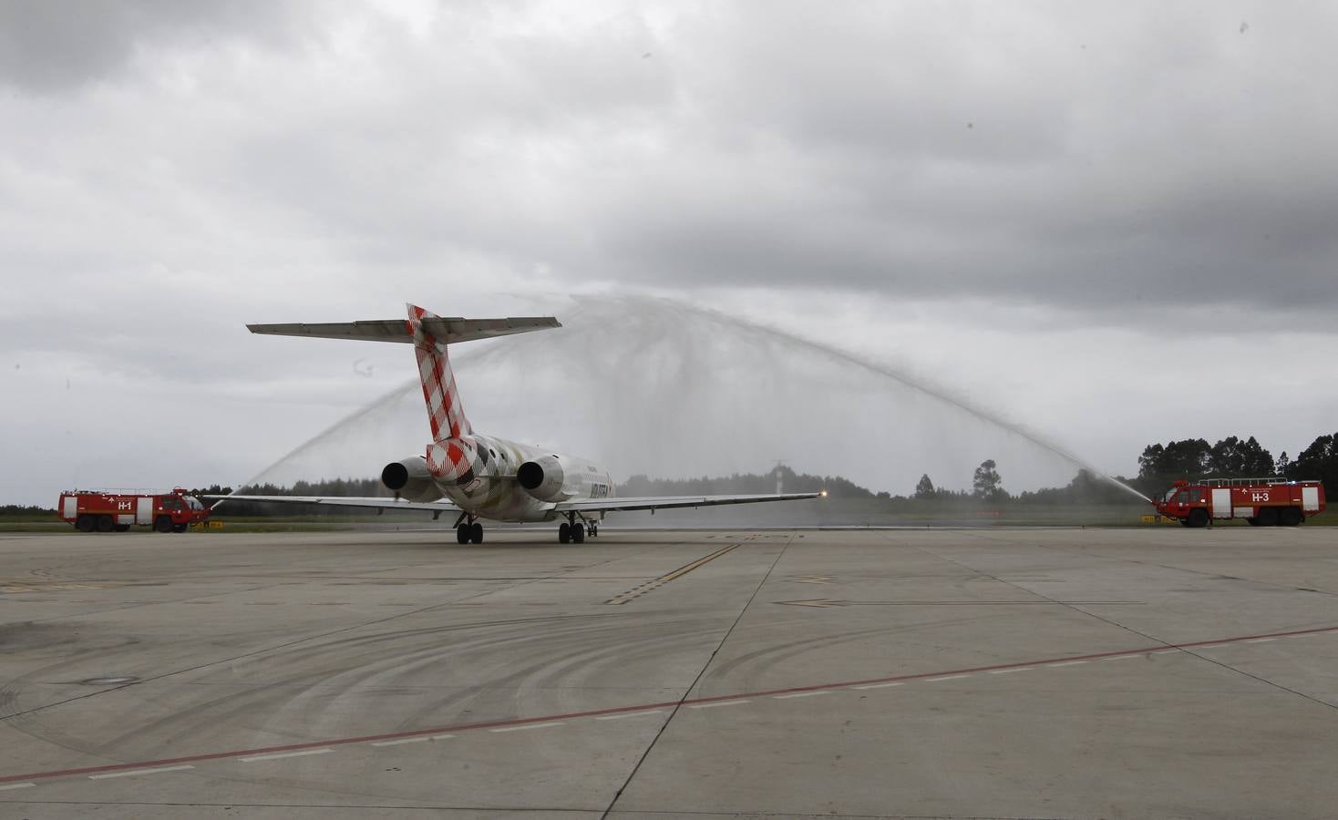 Volotea inaugura su base asturiana