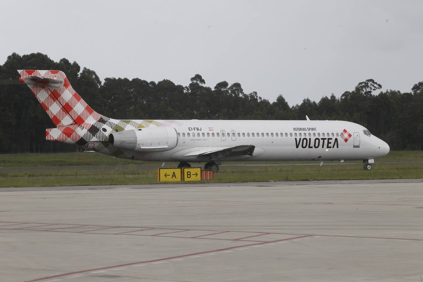 Volotea inaugura su base asturiana