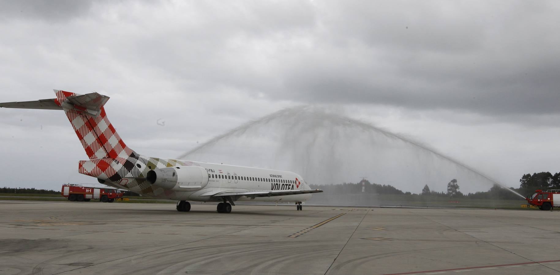 Volotea inaugura su base asturiana