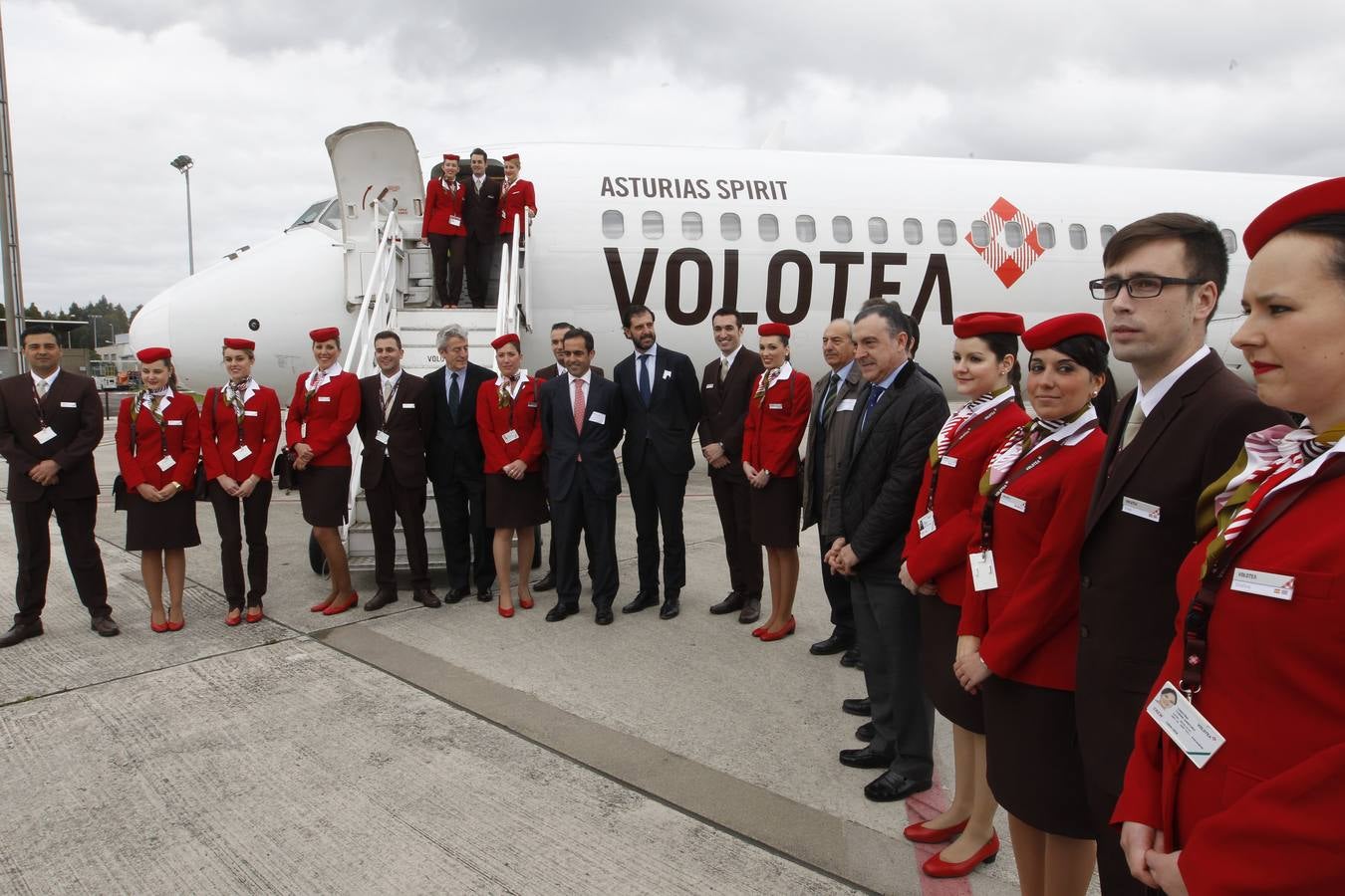 Volotea inaugura su base asturiana