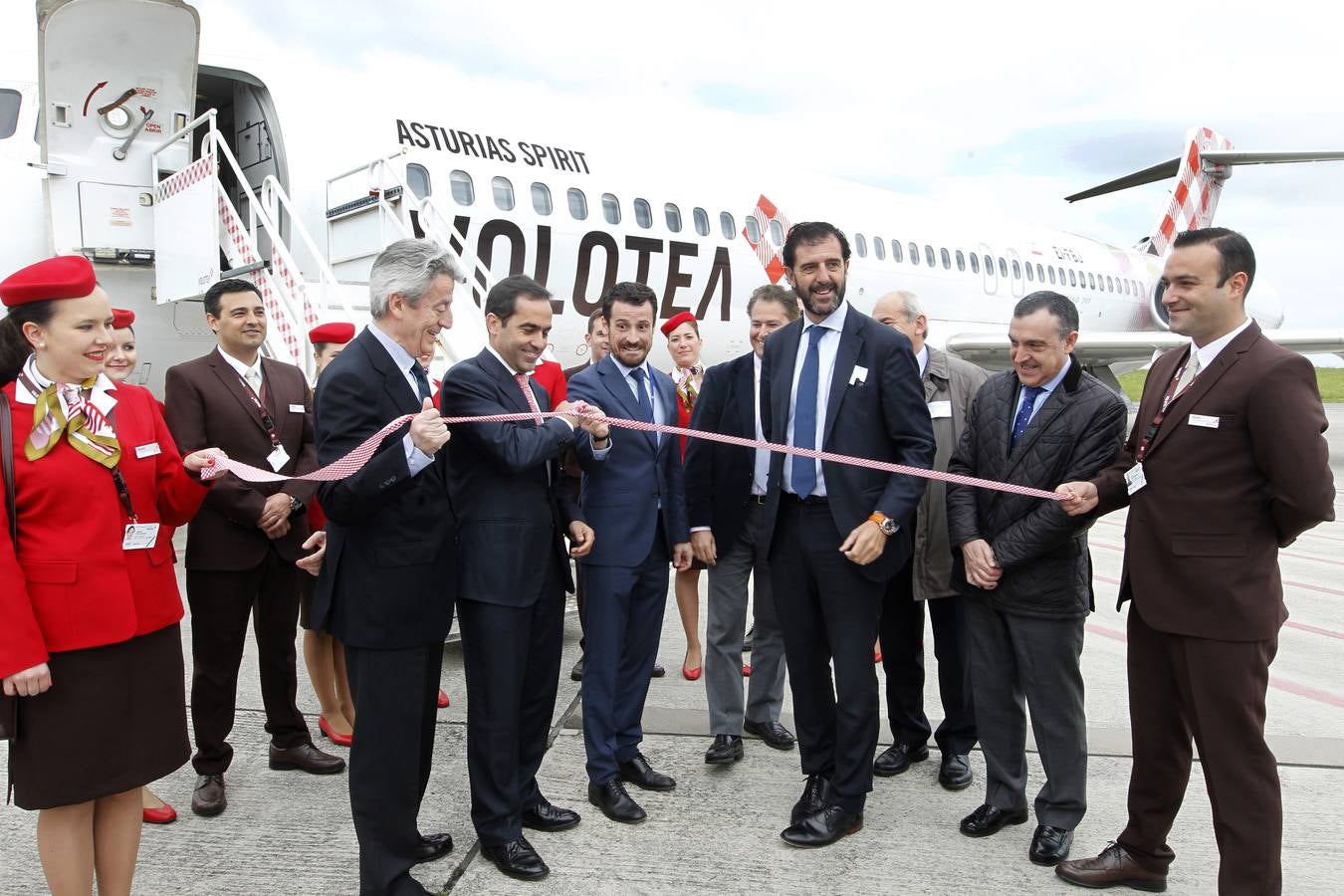 Volotea inaugura su base asturiana