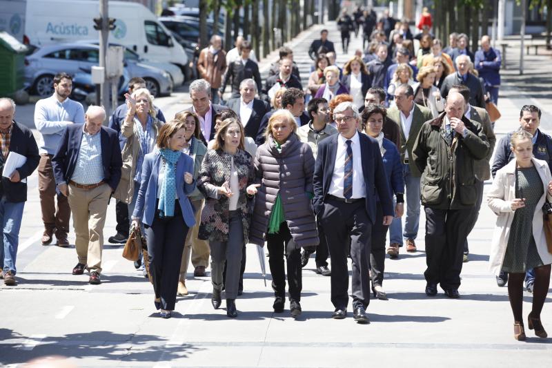 La ministra de Fomento, Ana Pastor, visita Asturias