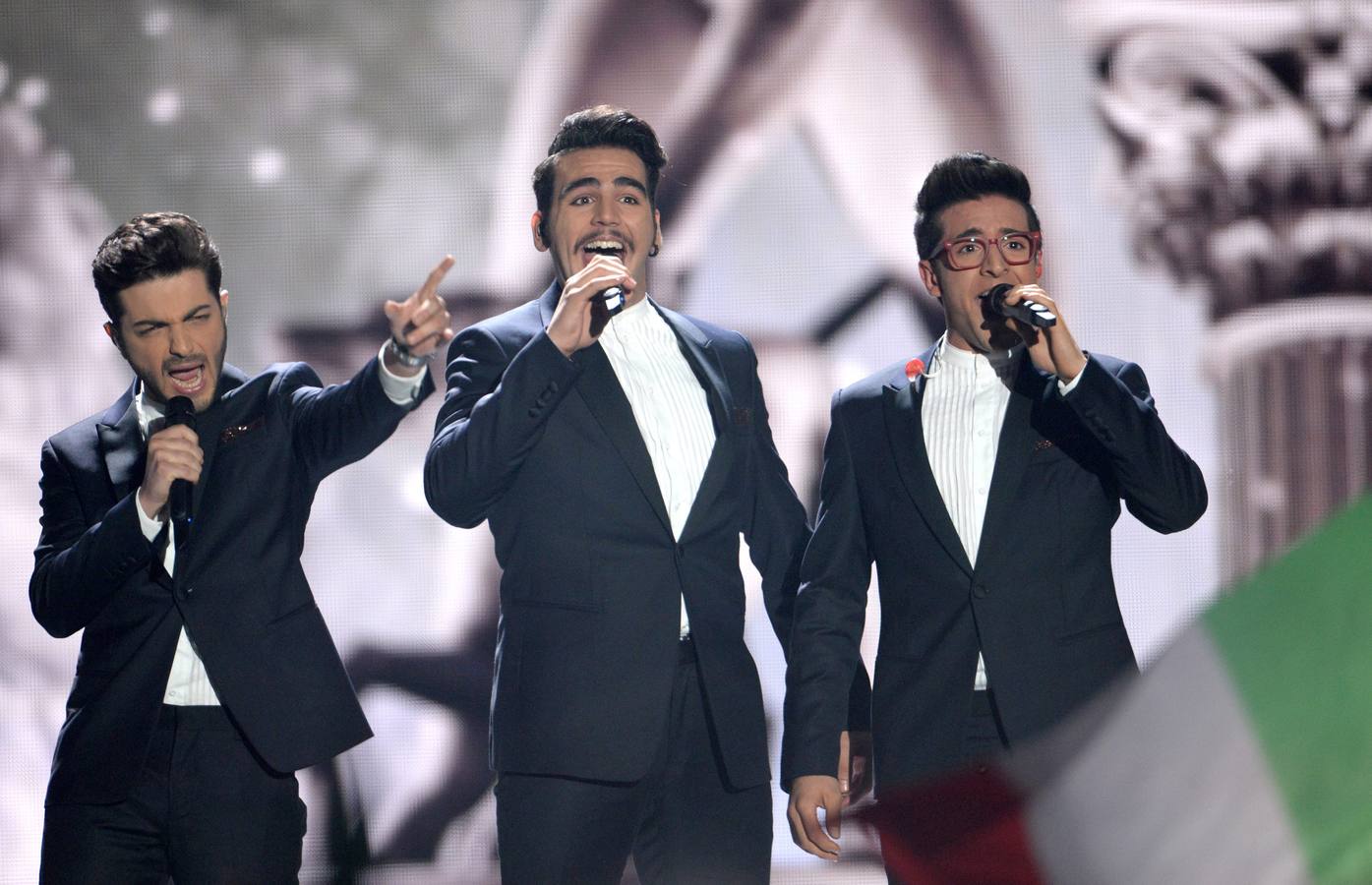 Gianluca Ginoble, Ignazio Boschetto y Piero Barone, 'Il Volo'.