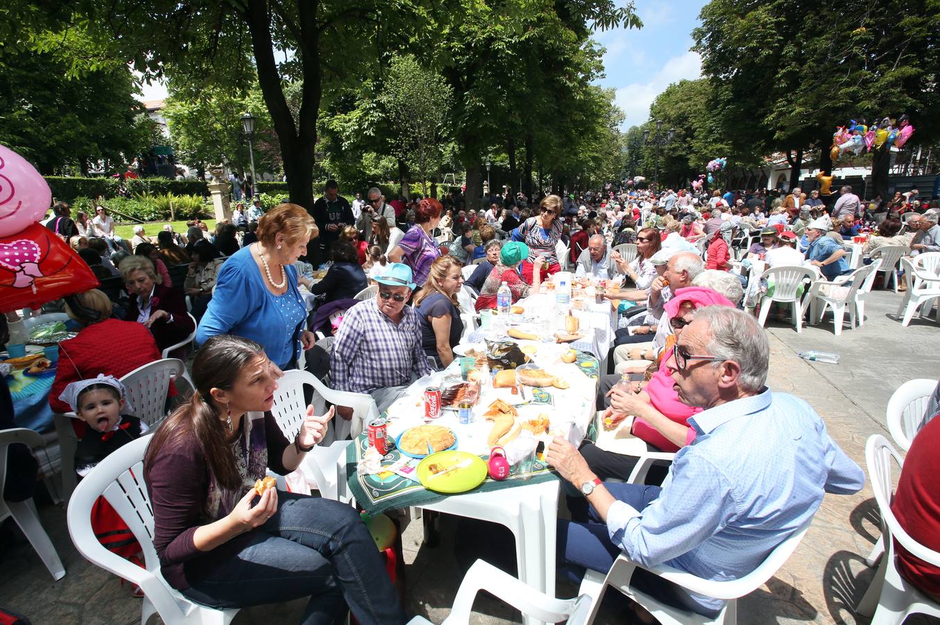 6.500 bollos en el Martes de Campo